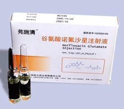 谷氨酸诺氟沙星注射液药代动力学
