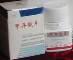 甲异靛片药理毒理