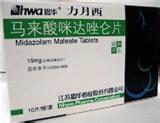 马来酸咪达唑仑片药理毒理