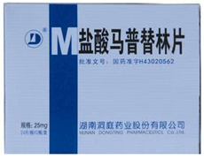盐酸马普替林片药物相互作用