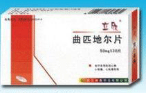 曲匹地尔片药理作用